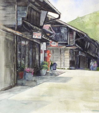 木曽の奈良井宿