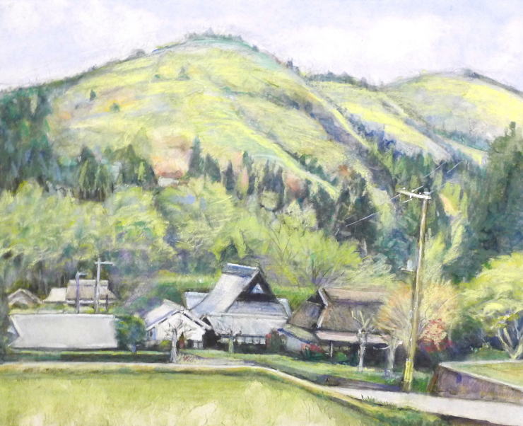 山萌える頃ー豊能町牧ー