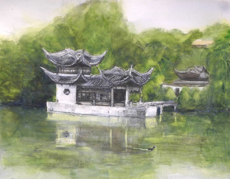 鶴見緑地の中国庭園